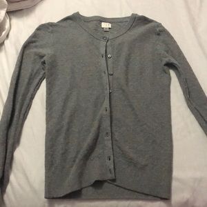 Grey cardigan